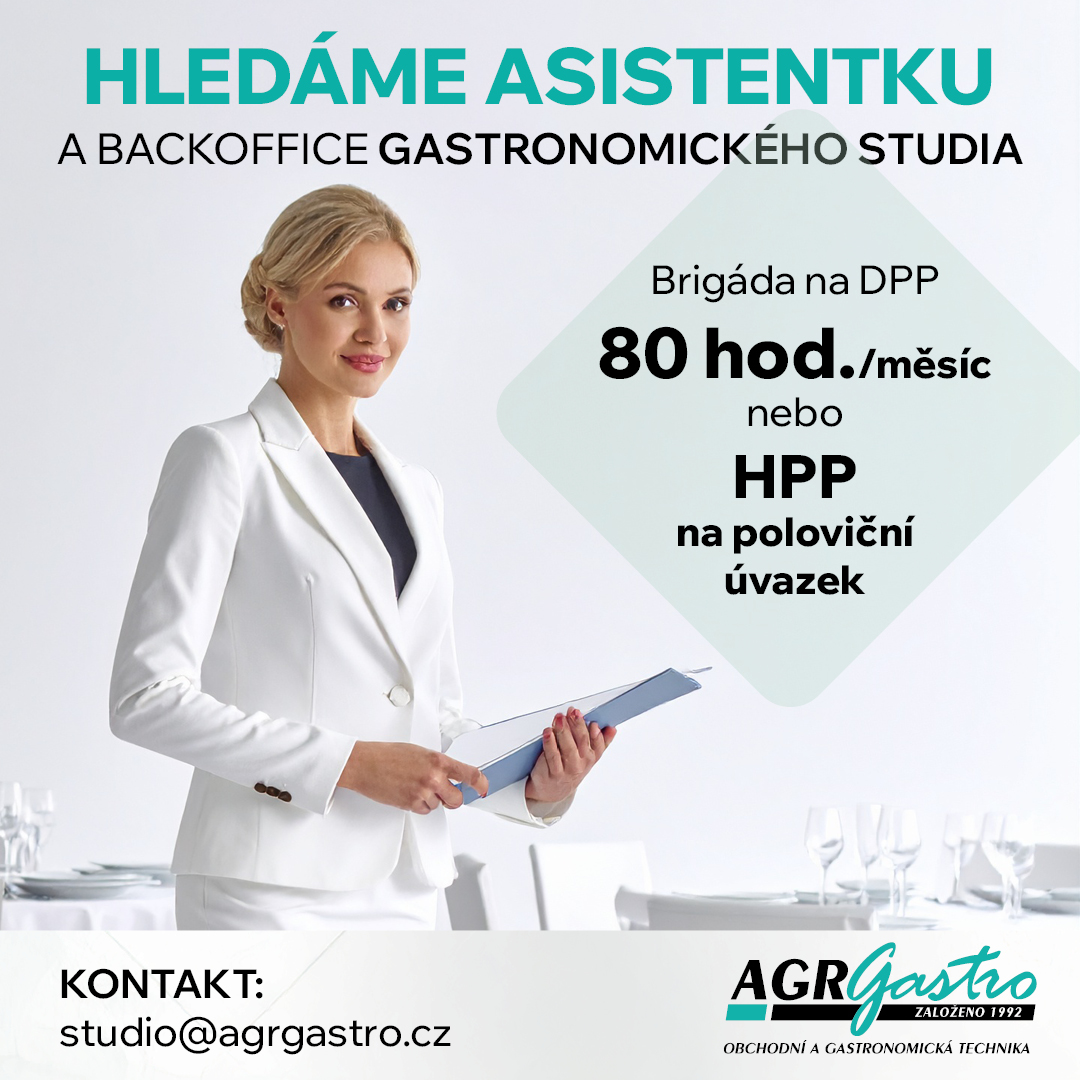 Hledáme posilu do našeho gastronomického studia ve Žďáru nad Sázavou!
